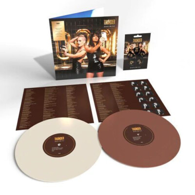 THUNDER - Dopamine - 2-LP brown and white coloured Vinyl - NEU NEW