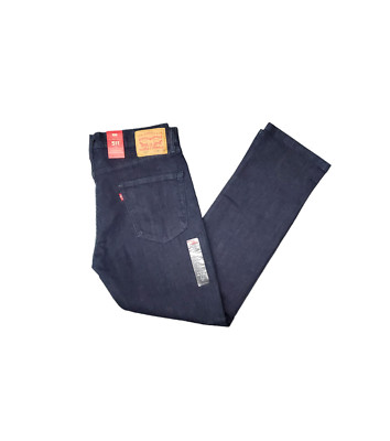 Levi's Men's 511 Slim Fit Jeans Chainsaw Rinse 36W x 32L 045112137