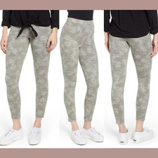 NWT 98 SPANX Small Stone Wash Camo Ankle Jean-ish Leggings 4346