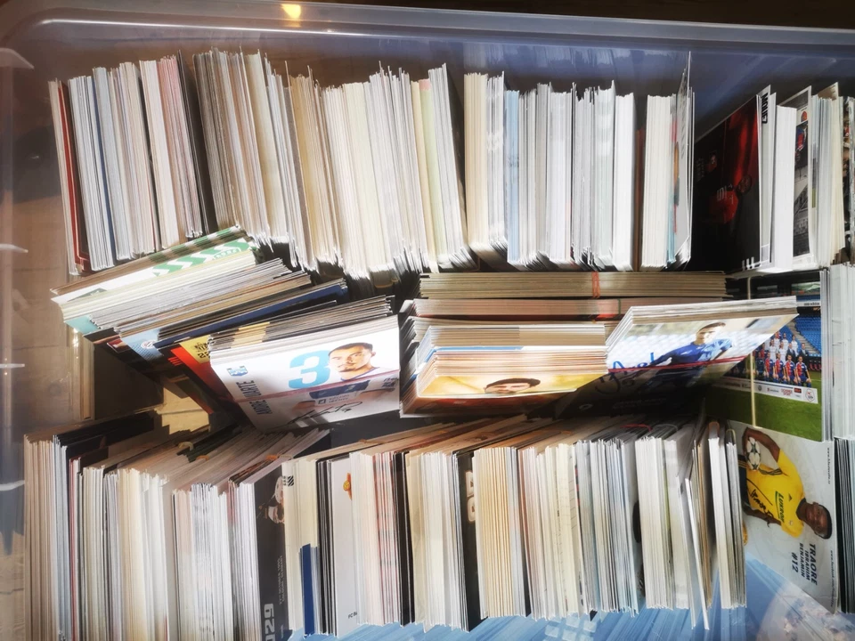 10 подписанных вручную клубных карточек с автографами таинственный набор лот футбольных открыток internatio - Изображение 4 из 4