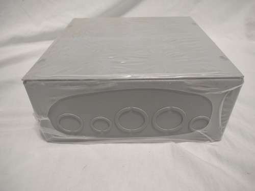 Hubbell Wiegmann Indoor Enclosure 10"x10"x4" Screw Cover Pull Box SC101004RC E1 - Picture 2 of 4