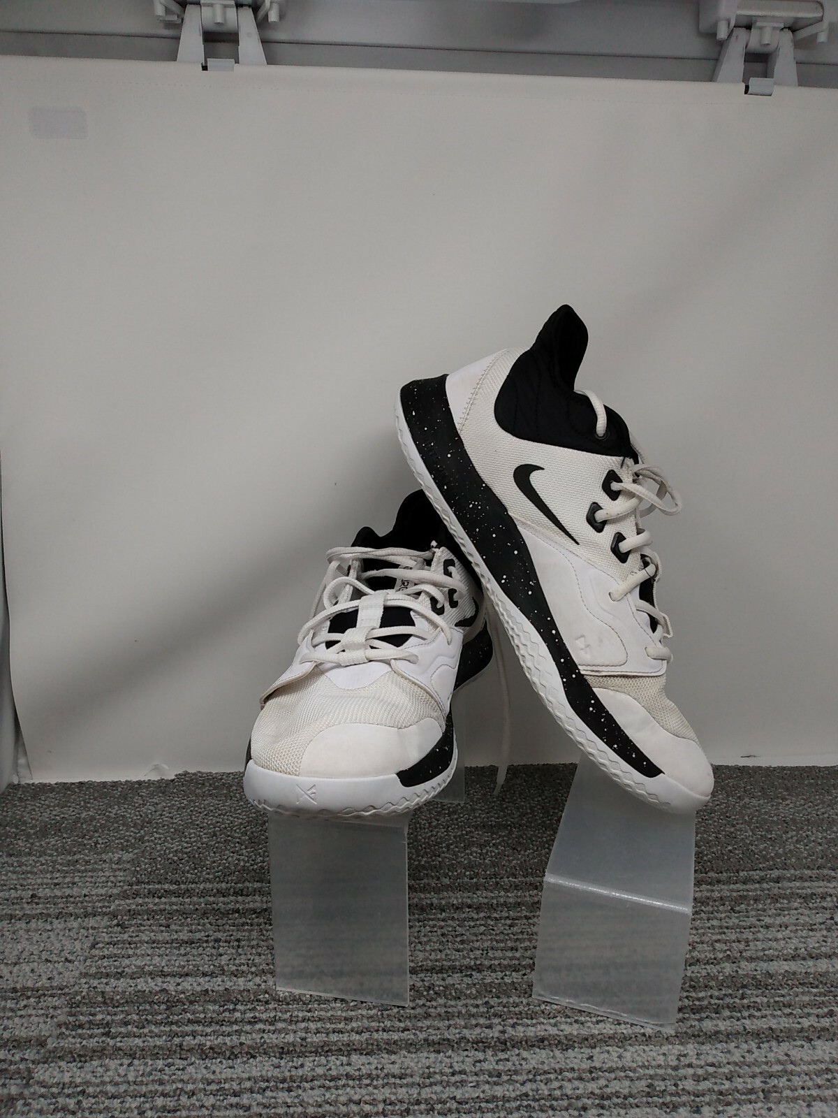 MEN'S NIKE PAUL GEORGE BLACK \u0026 WHITE 
