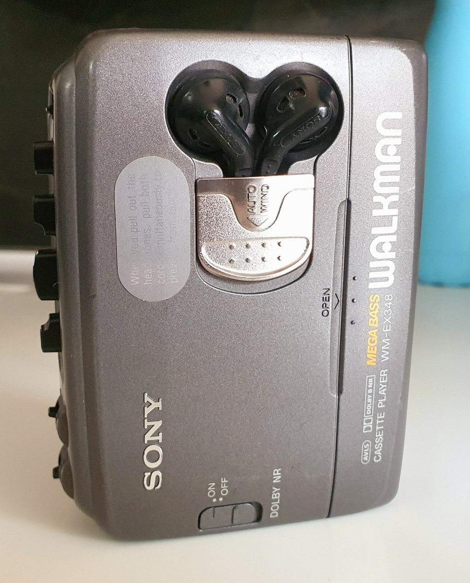 B*E様 SONY WALKMAN CASSETTE PLAYER WM-WX8 Extremely Rare Sony Walkman WM-EX348 Cassette play auto wind