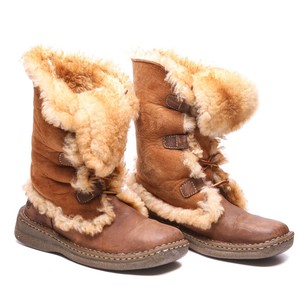 born shearling boots