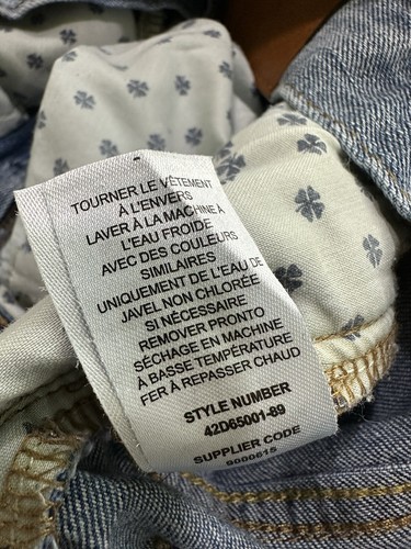 Lucky Brand Classic Straight Jeans Boys Size 20 Stretch Denim Adjustable Waist - Picture 7 of 11