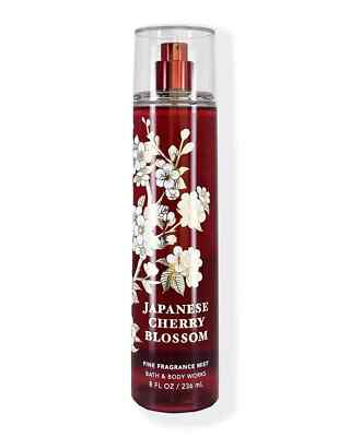 Bath And Body Works JAPANESE CHERRY BLOSSOM Fine Fragrance Mist 8oz brand new
