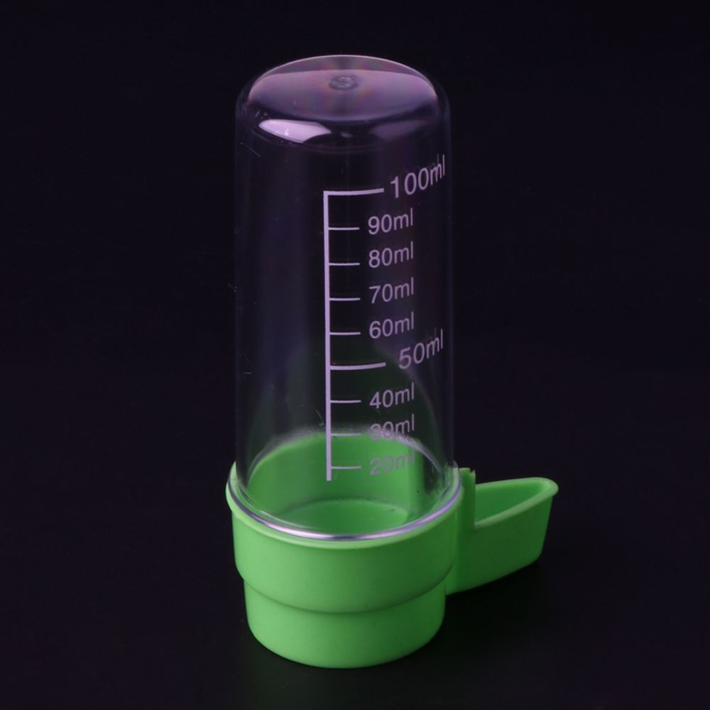 Plastic Automatic Bird Feeder Parrot Drinking  Cup Water Dispenser Bird Cage Box