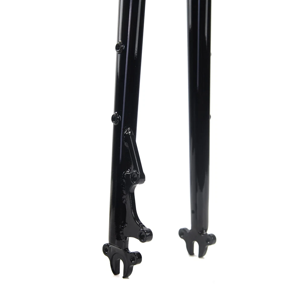 Steel Forks Road Gravel Bike 700C 29er Disc Brake Offset 45mm Chrome Fork - Image 3 of 4