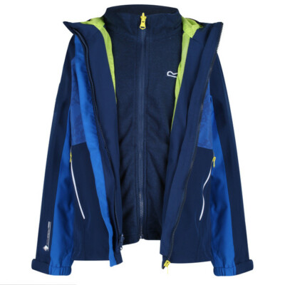 Regatta Hydrate IV Doppeljacke Kinder 3in1 reflektierend innenFleece UVP 99,95