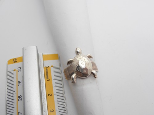 Tartaruga : Anello in Argento 925 con Testuggine - Rettile - Imagen 4 de 4