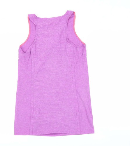 Reebok Womens Purple Polyester Blend Basic Tank Size S - Picture 2 of 12