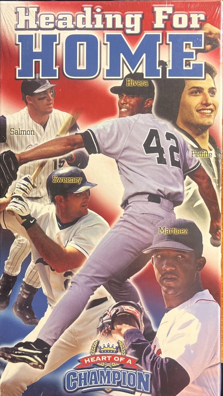 VHS 2003 “Heading For Home” Baseball All-Stars Pedro Martinez Andy Pettitte MLB