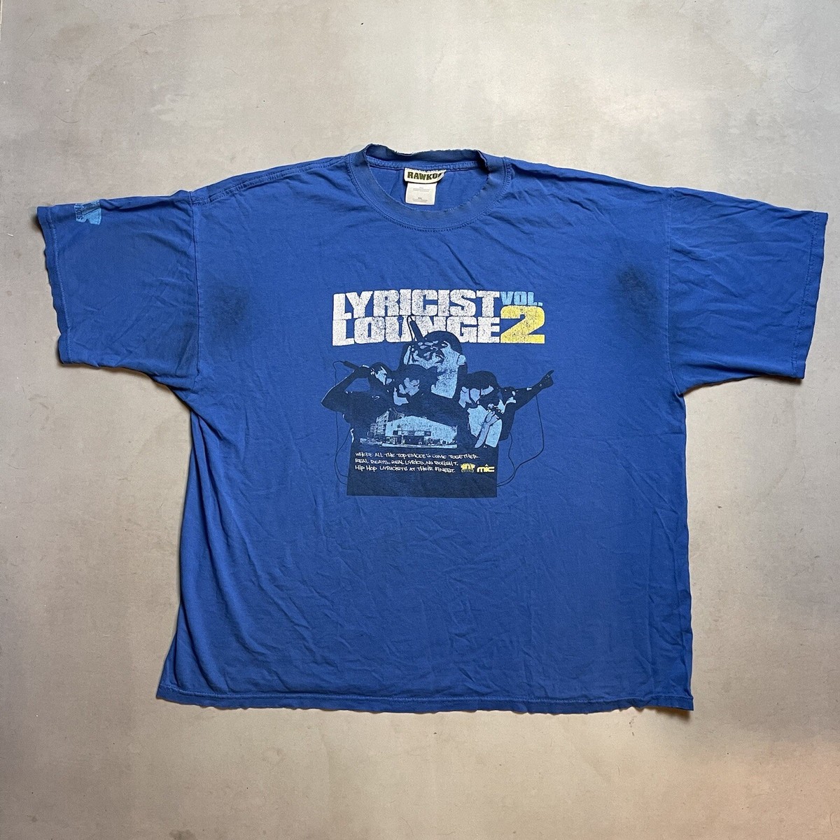 Vintage Rawkus Lyricist Lounge 2 Rap Tee Biggie Big L Mos Def 