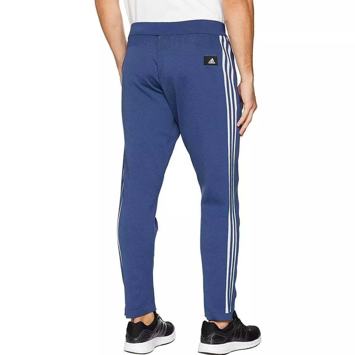 maagpijn ambulance vloeiend adidas ID Striker Mens Joggers Blue 3 Stripes Training Pants Stylish  Sweatpants | eBay