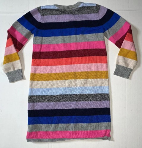 Preowned- Gap Kids Long Sleeve Striped Dress Girls (Size 5) - Picture 5 of 5