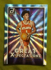  2021-22 Donruss  Jalen Johnson Great X-Pectations Holo Teal Laser #18 