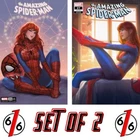🔥🕷️ AMAZING SPIDER-MAN 27 & 36 TIAGO DA SILVA & LEIRIX Variant Set Of 2