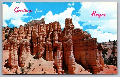 Postcard Greetings from Bryce Canyon National Park Utah  A 21