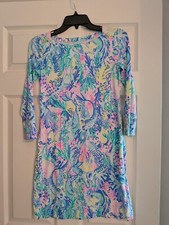 Lilly Pulitzer Sophie Dress Mermaids Cove Women  s XXSmall