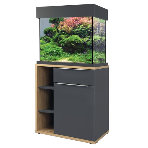 tropical fish tank and cabinet