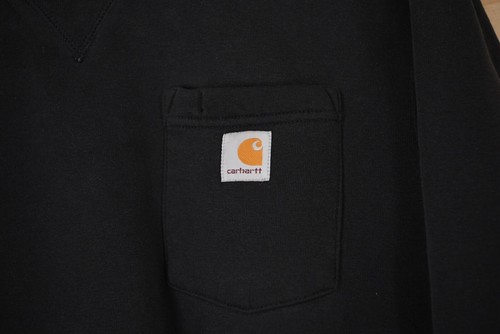 Carhartt Pocket Crewneck Black Sweatshirt Herren Small - Bild 10 von 14