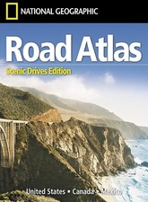 Road Atlas 2025: Scenic Drives Edition United States, Canada, Mexico Paperback