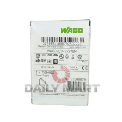 New In Box WAGO 750-602 Digital Output Module