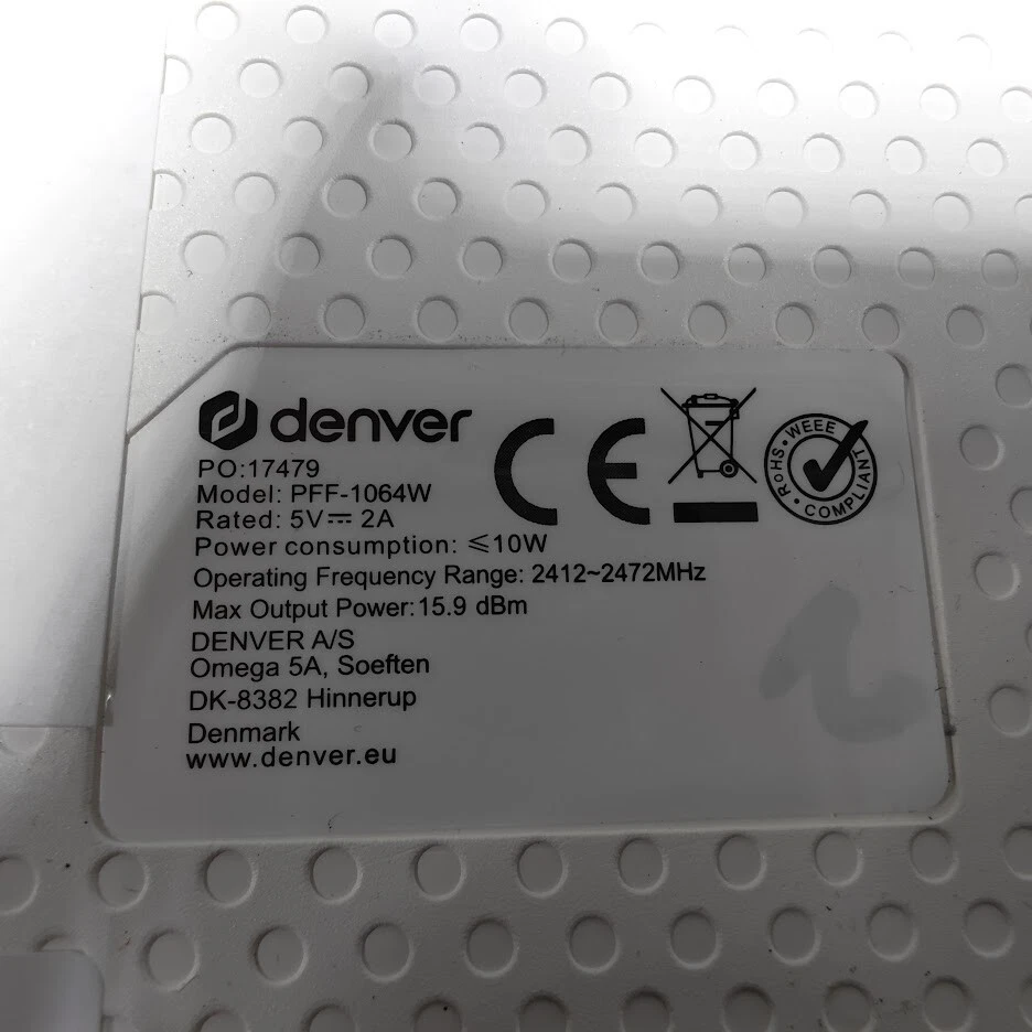 Tablet Denver PFF-1064W 10.1" Usato, Senza Adattatore, 16GB Di Memoria - Immagine 2 di 4