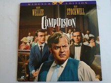 COMPULSION LASERDISC NTSC widescreen Orson Welles