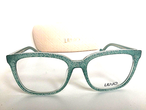 Nuevo marco de gafas para mujer LIU JO LJ 2645 LJ2645 525 cristal acuático 53 mm Rx - Imagen 2 de 5