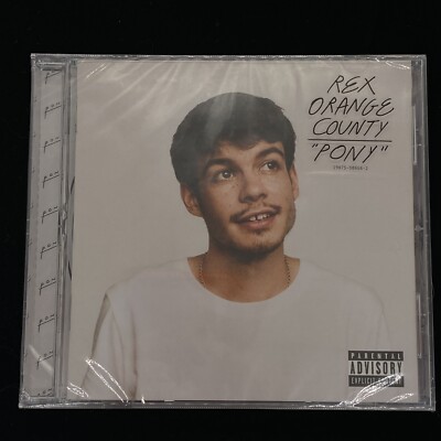 Pony by Rex Orange County (CD, 2019) Sealed - Damaged Case