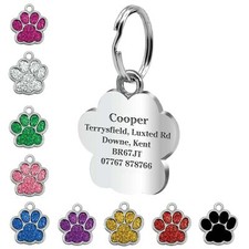 Dog Tag Personalised ID Tags for Dogs/Cats Custom Pet Tag Engraved Dog Name Tag