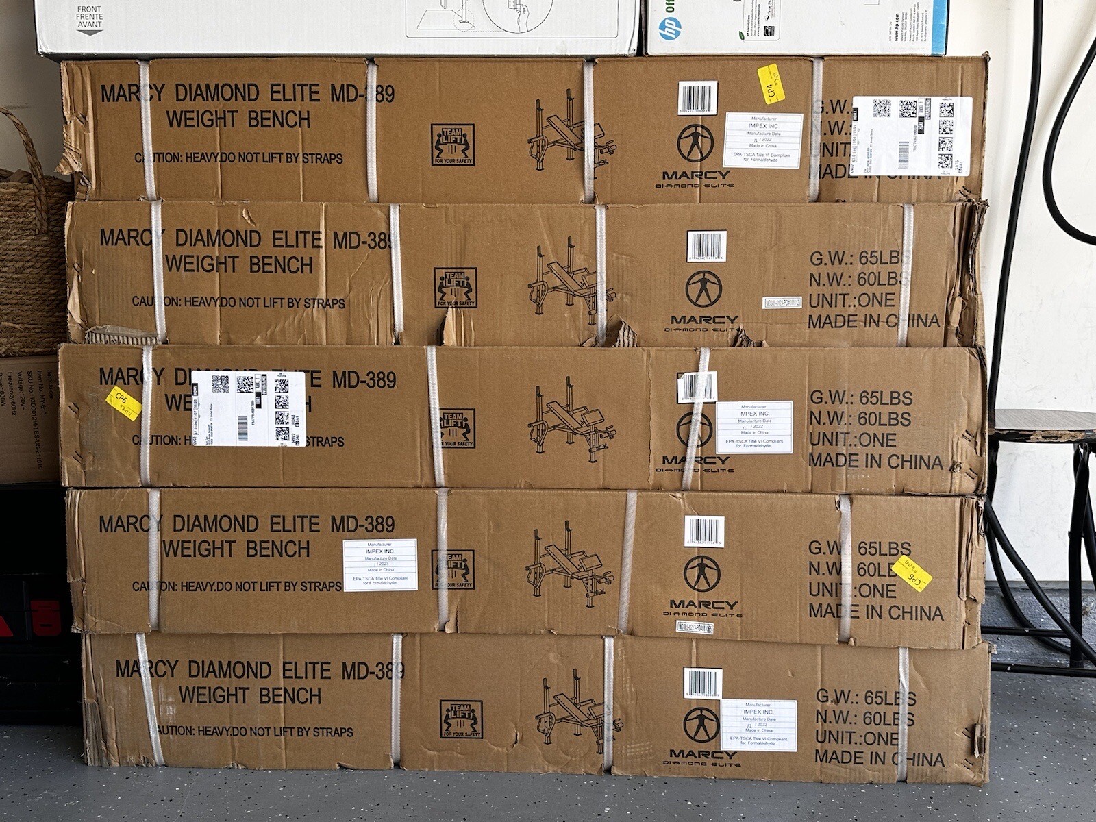 Marcy Diamond Elite Standard Weight Bench