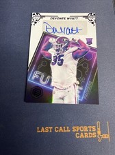 2022 Panini Elements Future Signs Purple /99 Devonte Wyatt #FS-DW Rookie Auto RC