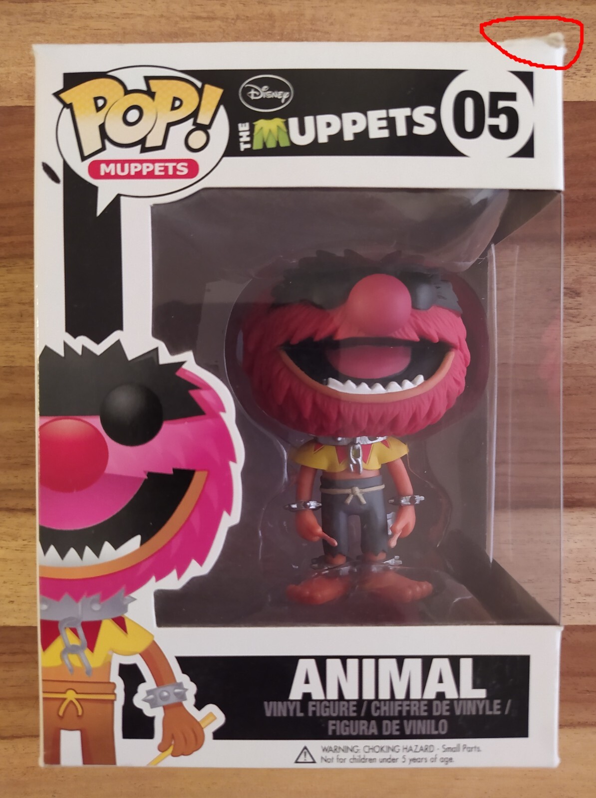Funko Pop The Muppets Animal 05 No Fake
