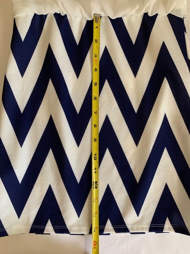 BCX Girl Dress Size 12 Sleeveless White & Blue EUC - FREE SHIPPING - Picture 5 of 12