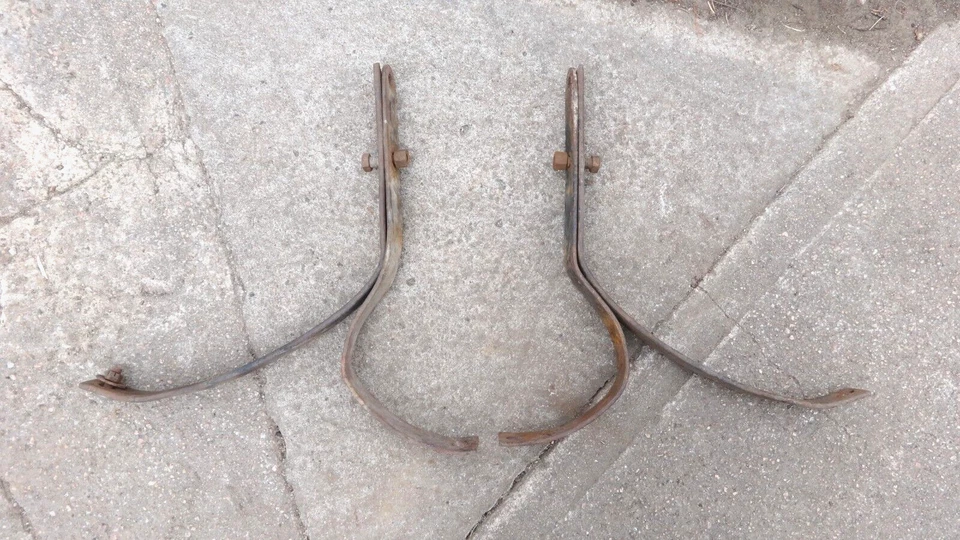 Ford Truck 1940 1941 soportes de parachoques delanteros par original camioneta 1/2 tonelada '40 horas Foto 2 de 4