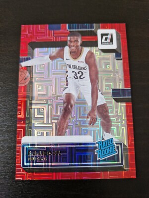 E.J. Liddell 2022-23 Donruss Basketball Rated Rookie Card /99 Choice Red NBA