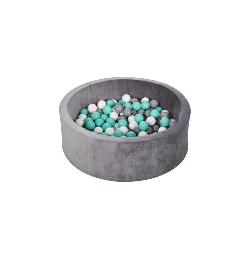 Piscina palline per Bambini morbida con 100 palline colorate Innovaciones Ms