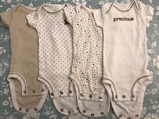 4x Newborn Sleep Suit Bundle