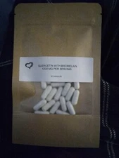 QUERCETIN W/ BROMELAIN ~1200 MG PER 2 CAPS~30 COUNT~PLEASE READ FOR INGREDIENTS