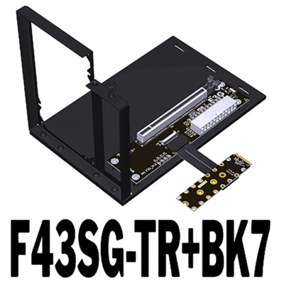 PCI-E 5.0 X16 Graphics Card GPU External for M.2 NVMe key M Docking Station New
