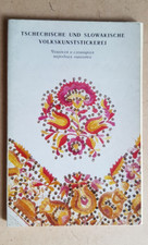 Czech and Slovak folk embroidery Set of 14 Soviet Postcards 1974