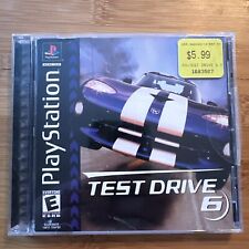 Test Drive 6 (Sony PlayStation 1, PS1 1999) Game Complete w/ Manual + Reg Card