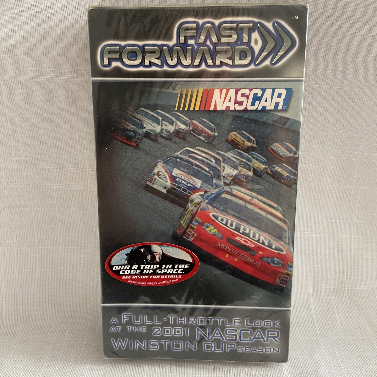 Fast Forward 2001 Nascar VHS VCR Video Tape Movie Sealed Dale