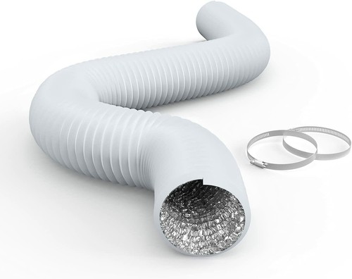 iPower Flexible 4-inch 8 Feet Aluminum Ducting Dryer Vent Hose HVAC Exhaust  - Bild 13 von 16