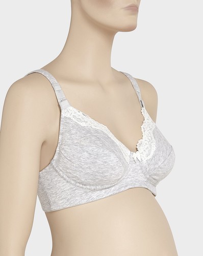 PRENATAL Breastfeeding Bra Size 40C Used Bras GREY BLACK WHITE  - Picture 3 of 10