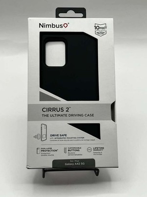 Nimbus9 Cirrus 2 Case for Samsung Galaxy A42 5G Black Drop Protection