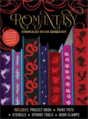 Romantasy Stenciled Book Edges Kit: Create Epic Editions of Your Most Magical Bo