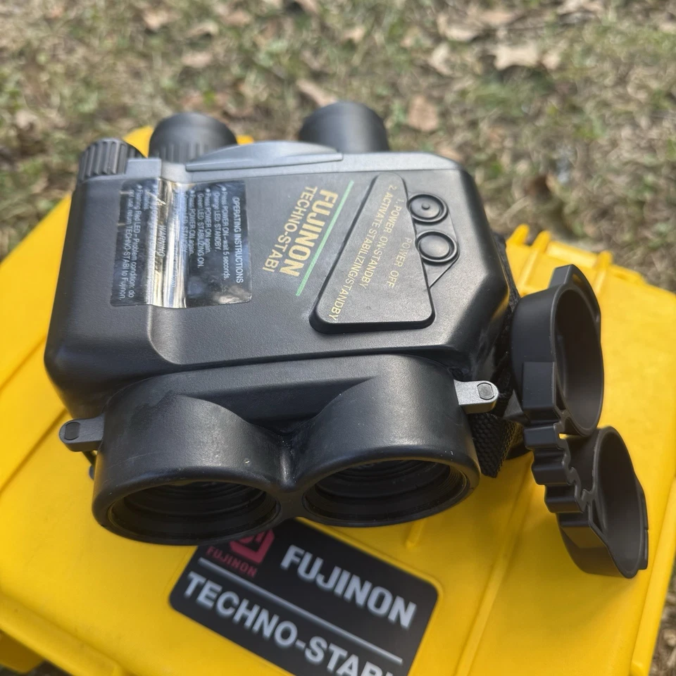 Бинокль Fujinon Techno Stabi 14x40 стабилизированное изображение с чехлом Fuji Япония чтение - Изображение 3 из 4